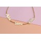 Glorria 925k Sterling Silver Personalized 3 Names Bracelet with Doc Bracelet