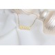 Glorria 925k Sterling Silver Personalized Name Necklace