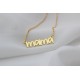 Glorria 925k Sterling Silver Personalized Name Necklace