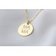 Glorria 925k Sterling Silver Personalized Name Mama Sterling Silver Necklace