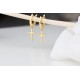 Glorria 925k Sterling Silver Cross Earrings