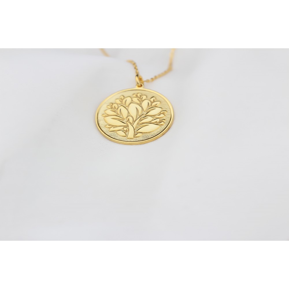 Glorria 925k Sterling Silver Tree of Life Necklace