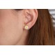 Glorria 925k Sterling Silver Daisy Earring