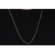 Glorria 925k Sterling Silver 2mm Foxtail Chain Necklace