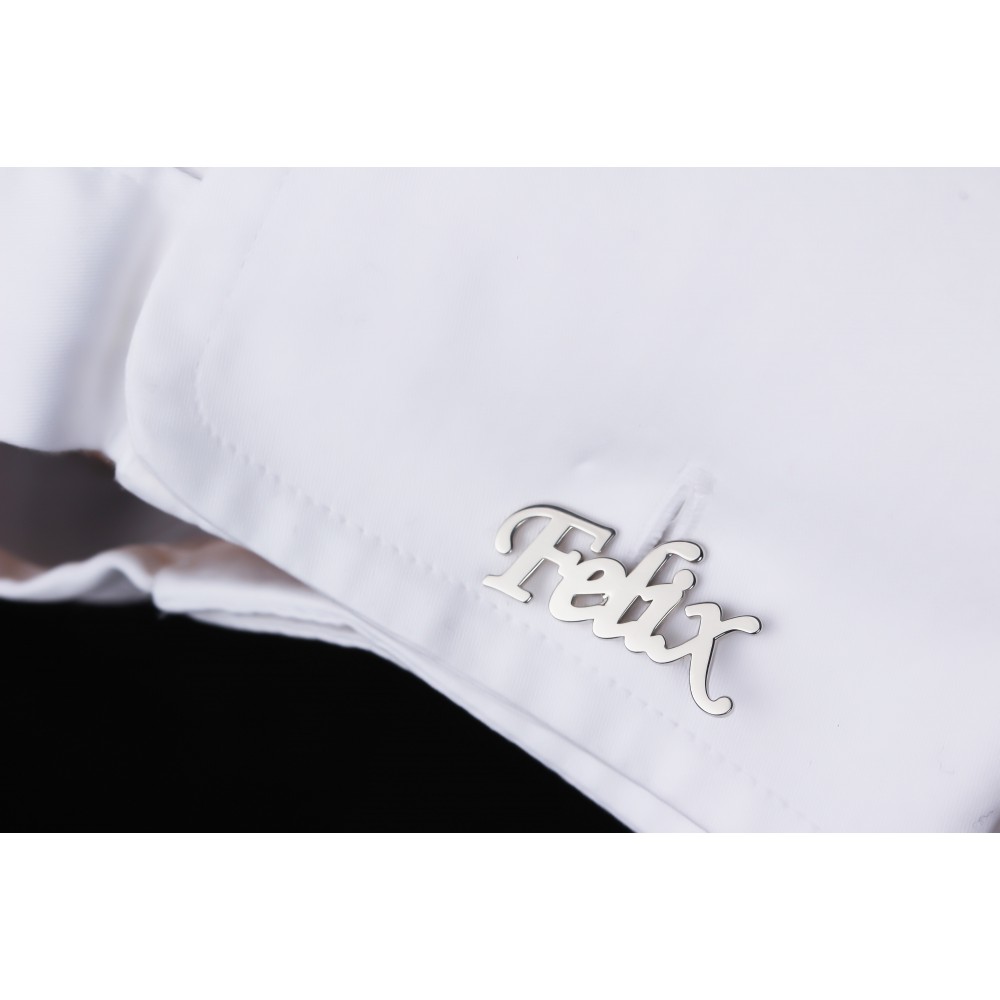 Glorria 925k Sterling Silver Men Custom Name Cufflinks