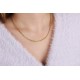 Glorria 925k Sterling Silver Curb Chain Necklace