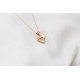 Glorria 925k Sterling Silver Heart Necklace