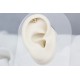 Glorria 14k Solid Gold Snake Helix Piercing