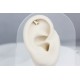 Glorria 14k Solid Gold Butterfly Helix Piercing