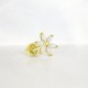 Glorria 14k Solid Gold Flower Helix Piercing