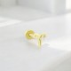 Glorria 14k Solid Gold Aries Helix Piercing