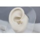 Glorria 14k Solid Gold Eye Tragus Piercing