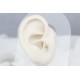 Glorria 14k Solid Gold Lightning Tragus Piercing