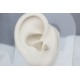 Glorria 14k Solid Gold Triangle Tragus Piercing