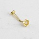 Glorria 14k Solid Gold Daisy Tragus Piercing