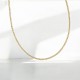 Glorria 14k Solid Gold Curb Chain