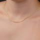 Glorria 14k Solid Gold Curb Chain