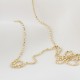 Glorria 14k Solid Gold Ball Chain