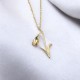 Glorria 925k Sterling Silver Personalized Birth Flower Necklace