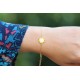 Glorria 925k Sterling Silver Sun Bracelet