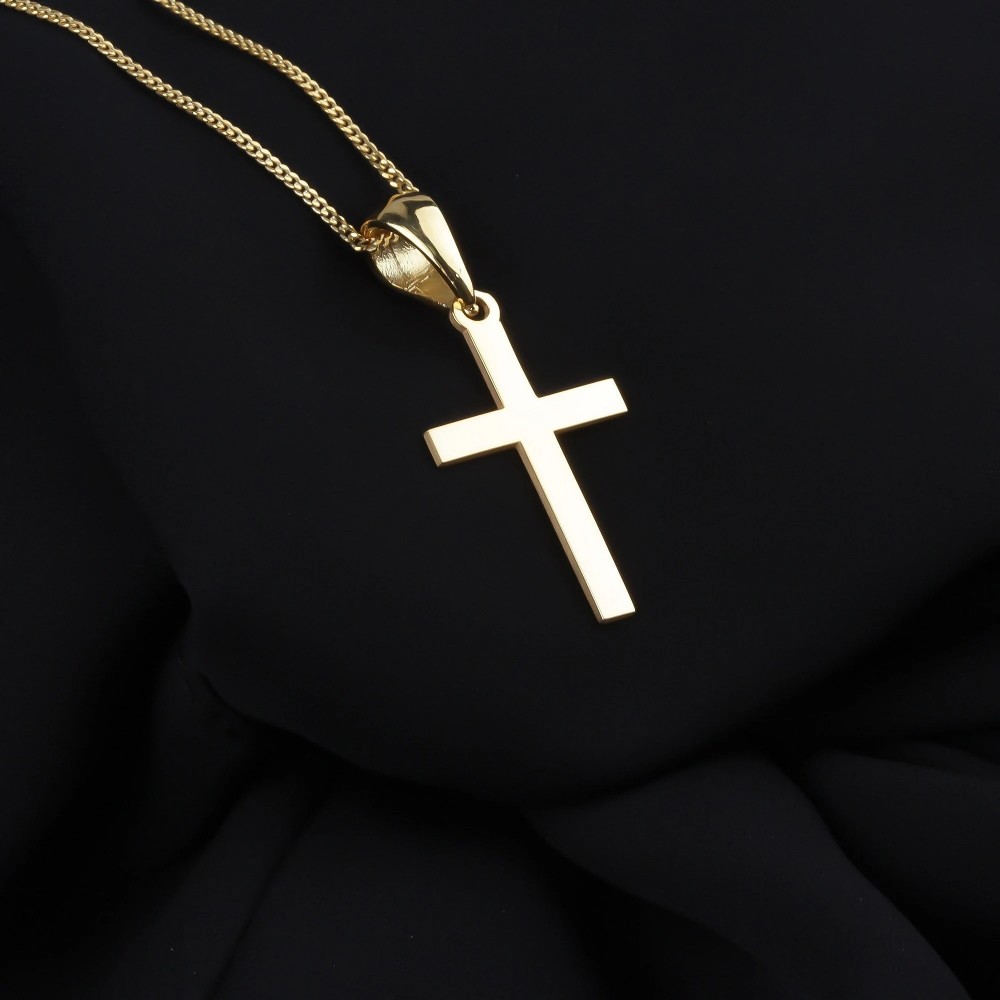 Glorria 925k Sterling Silver Cross Necklace