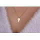 Glorria 925k Sterling Silver Personalized Right Puzzle Heart Necklace