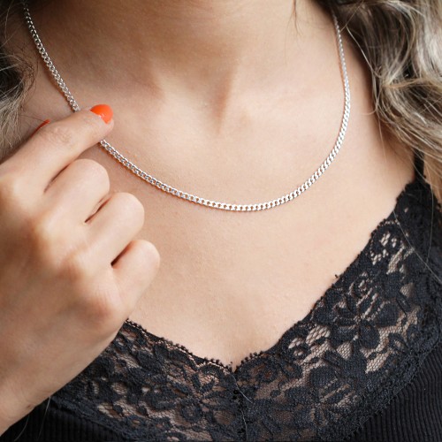 Silver Chain Necklace