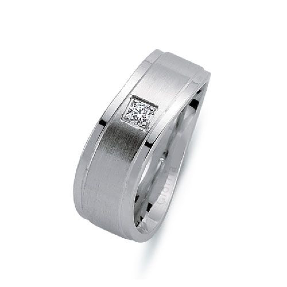 Glorria 925k Sterling Silver 7mm Woman Wedding Ring