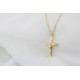 Glorria 925k Sterling Silver Cross Necklace