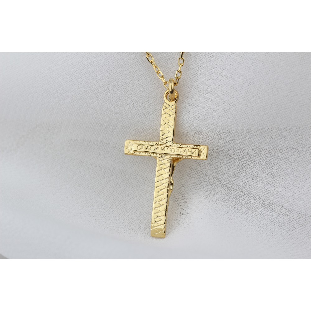 Glorria 925k Sterling Silver Cross Necklace