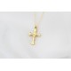 Glorria 925k Sterling Silver Cross Necklace