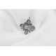 Glorria 925k Sterling Silver Virgin Mary Necklace