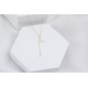 Glorria 14k Solid Gold Moon Star Necklace