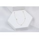 Glorria 14k Solid Gold Dorica Necklace