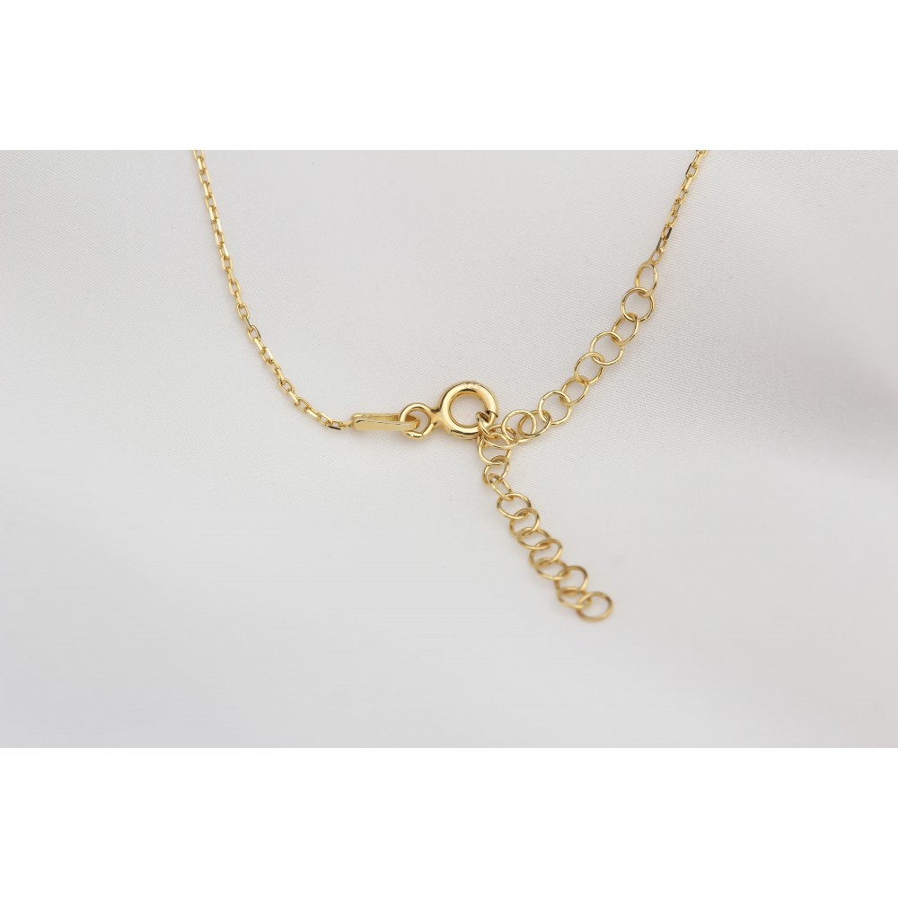 Glorria 925k Sterling Silver Infinity Necklace