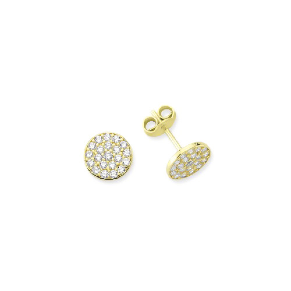 Glorria 14k Solid Gold Peva Earring