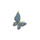 Glorria 14k Solid Gold Butterfly Necklace